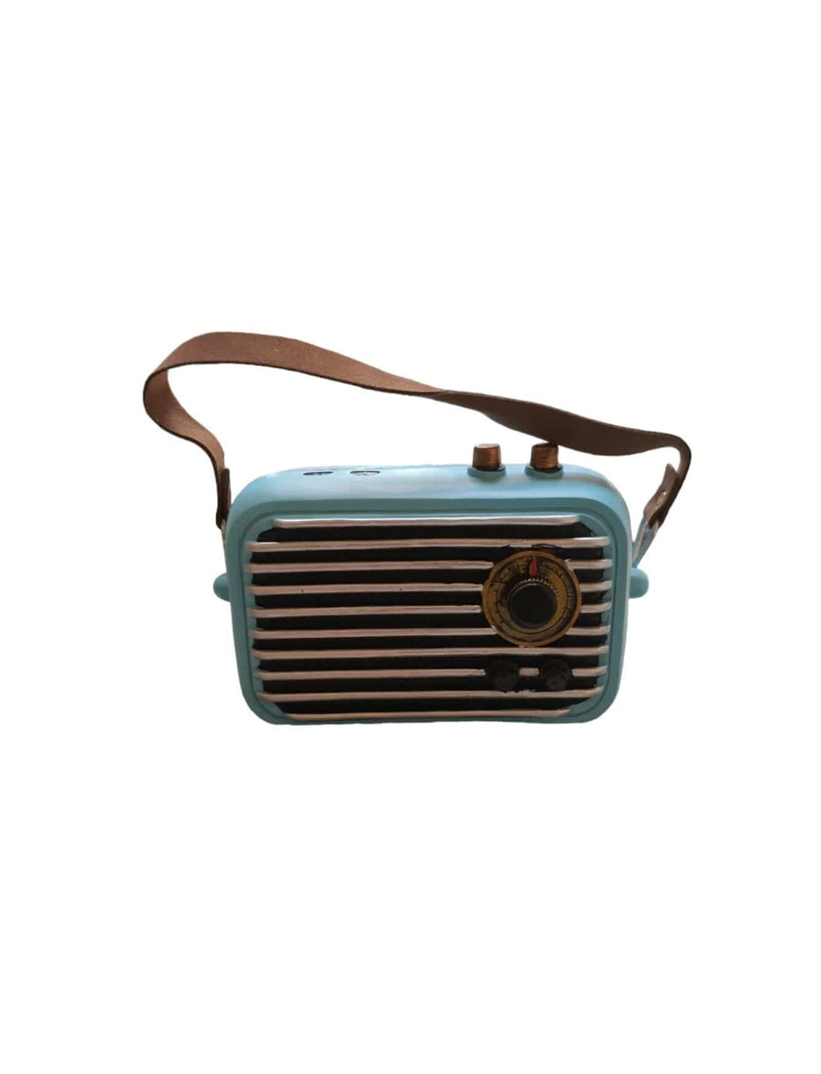 Radio decorativa Vintage Azul Cielo CASONA DECO decoracion