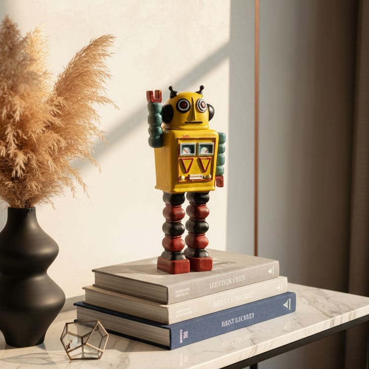 Robot color Amarillo CASONA DECO