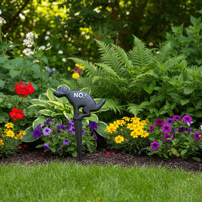 Señalética de hierro Perro CASONA DECO animales