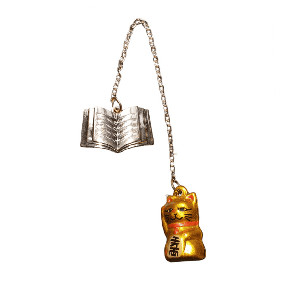 Separador Hoja Maneki Dorado CASONA DECO