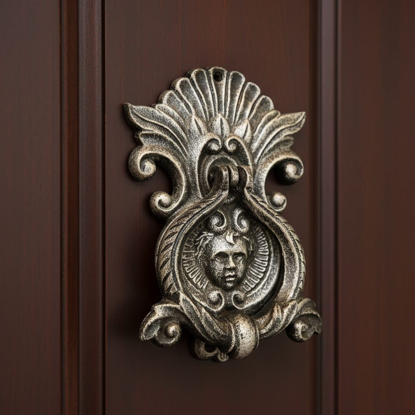 Toca Puerta Angel de hierro CASONA DECO decoracion