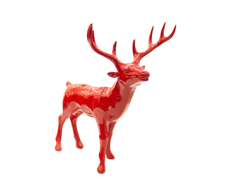 Venado  color Rojo CASONA DECO animales